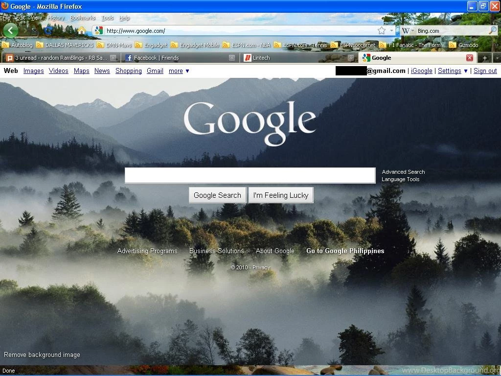 Custom Backgrounds Now Available On Google Homepage