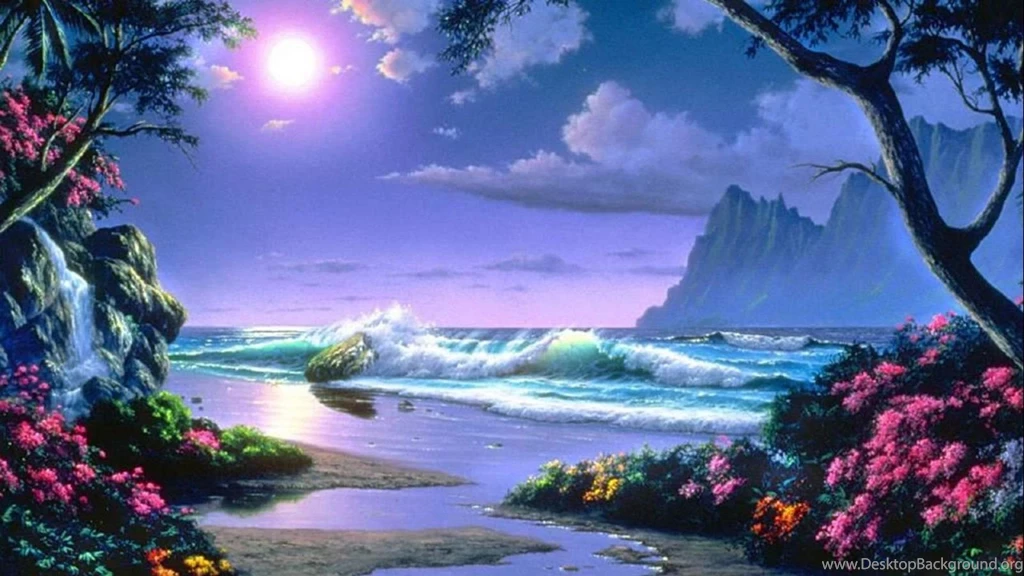 Fantasy Landscape Art Artwork Nature Scenery Wallpapers