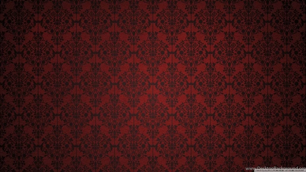 Red Damask HD Desktop Wallpapers : High Definition : Fullscreen ...
