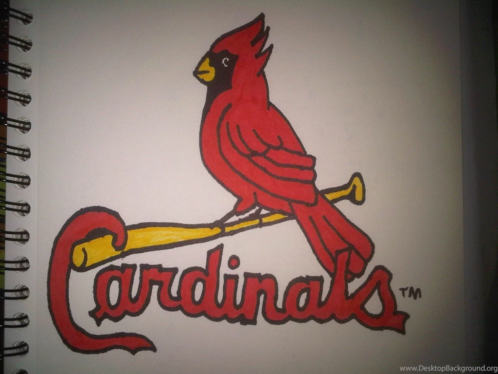 How To Draw The St. Louis Cardinals Logos YouTube