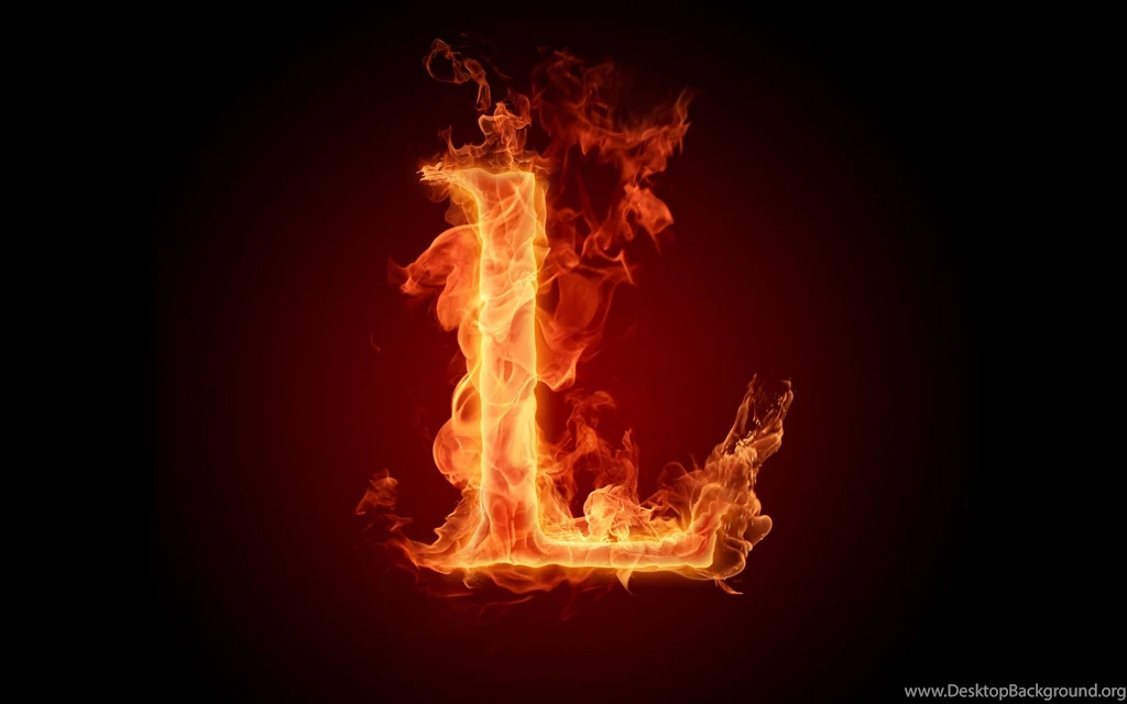 The Fiery English Alphabet Picture L Wallpapers   HD Wallpapers 73626