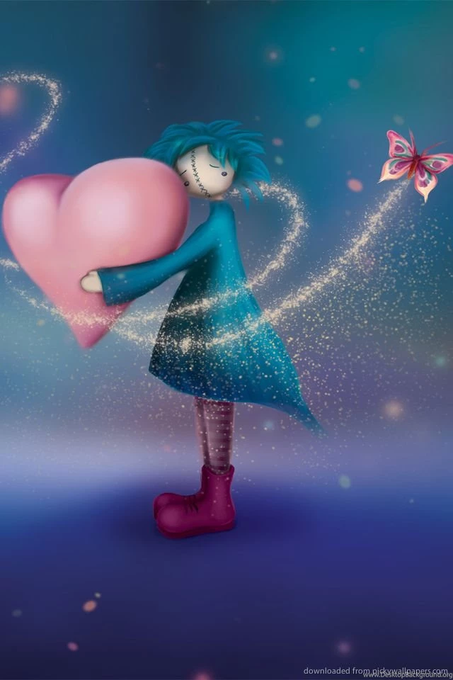 Download Don't Hurt My Heart Wallpapers For iPhone 4