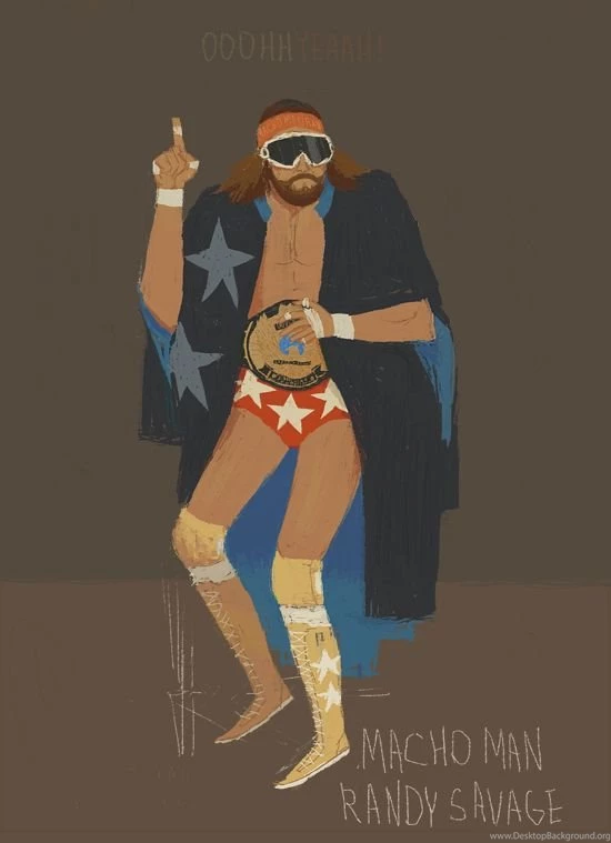Macho Man Randy Savage By Louisroskosch On DeviantArt