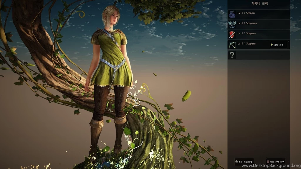 Black Desert Closed Beta Character Selection HD+   YouTube