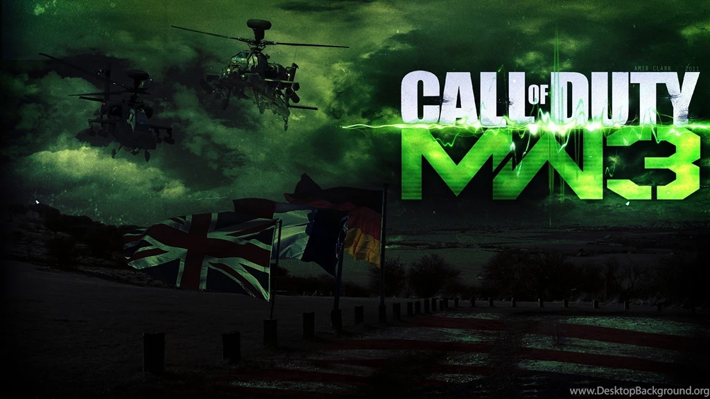 Download Wallpapers 3840x2160 Call Of Duty Modern Warfare 3, Flags ...