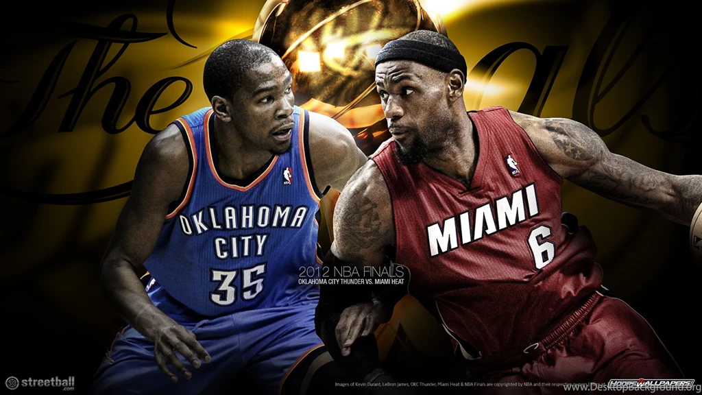 LeBron James Heat Vs Kevin Durant OKC Thunder NBA Finals ...