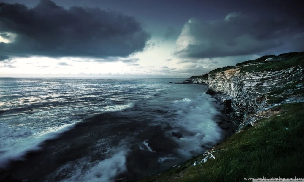 Coast, Stormy Weather HD Desktop Wallpapers : High Definition ...