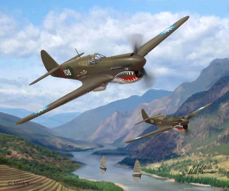 23rd FG P 40 Warhawks By Markkarvon On DeviantArt