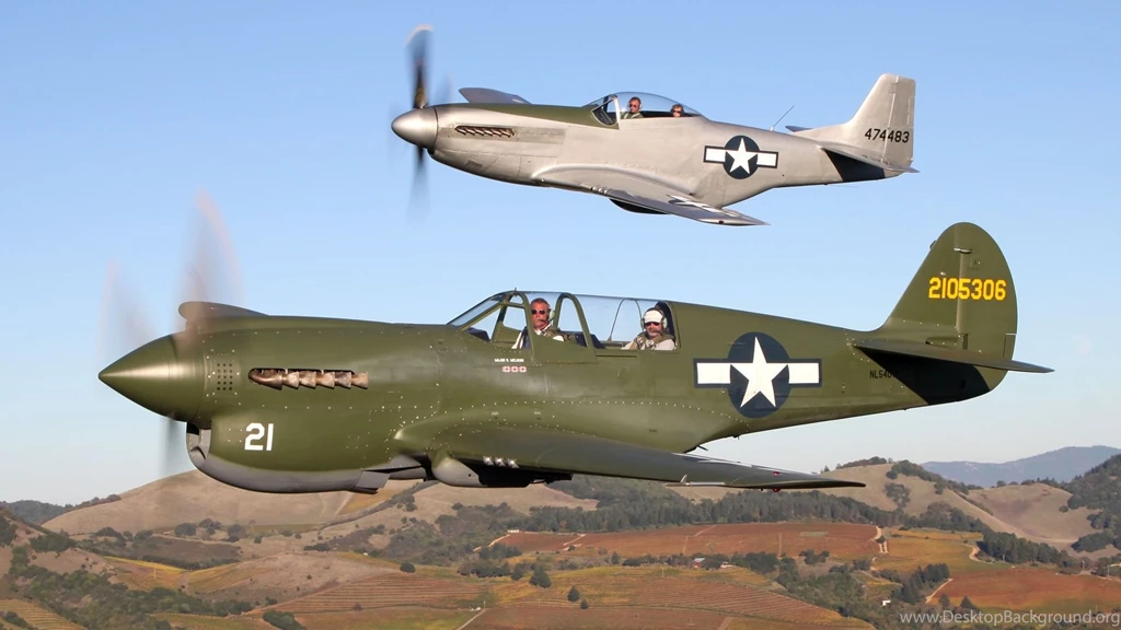 Airplanes Warbird Curtiss P 40 Wallpapers