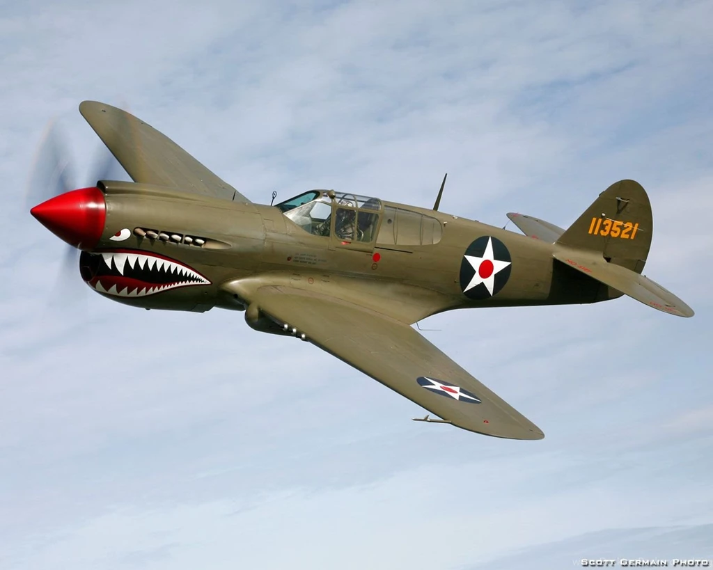 Plane Of The Day   Curtiss P 40 Warhawk