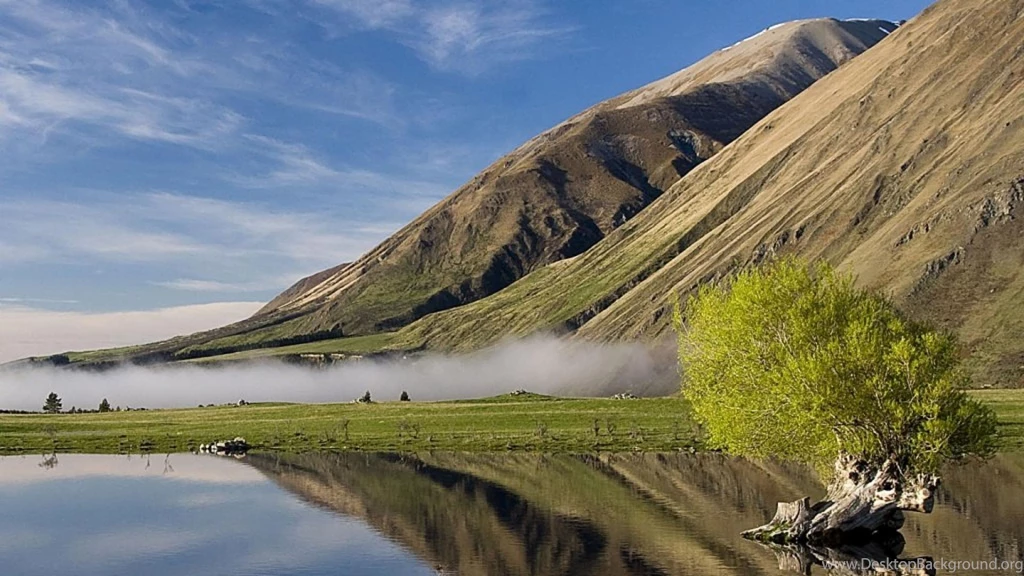 Lake Coleridge New Zealand Hd Desktop Wallpapers Widescreen ...