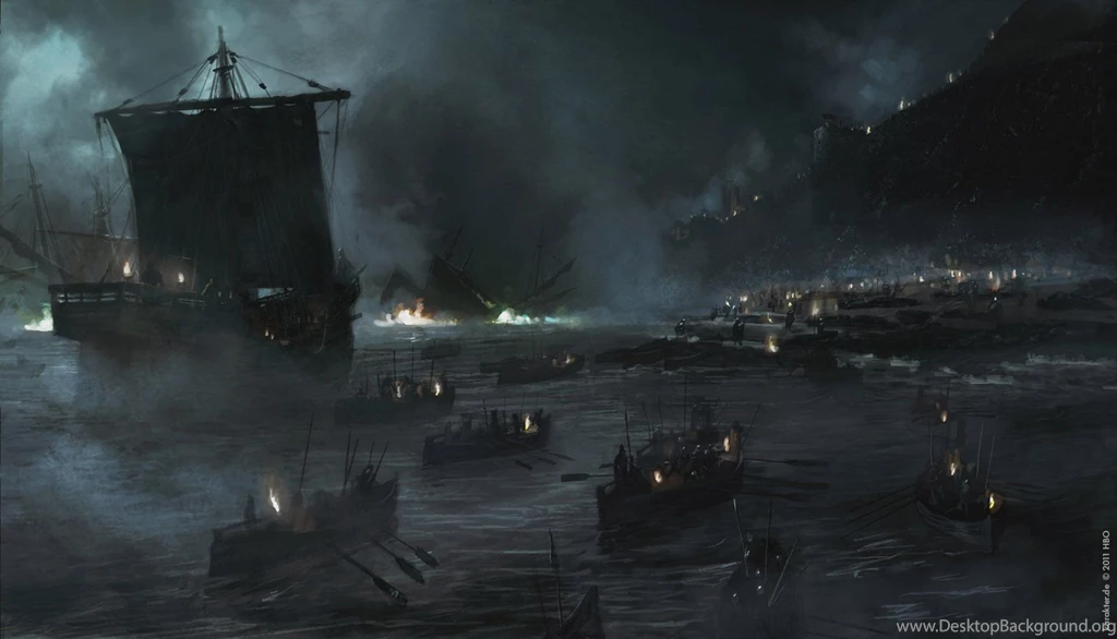 Game Of ThronesSong Of Ice And Fire Blackwater Ship Drawing ...