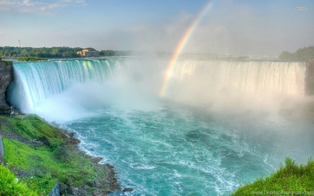 Rainbow In Niagara Falls Wallpapers Nature Wallpapers