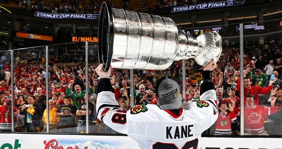 Stanley Cup Championship Banner Raising Chicago Blackhawks ...