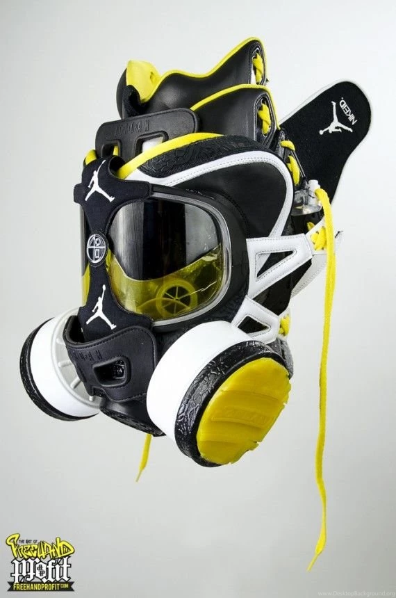 Nike + Air Jordan "Wu Tang Tribute" Gas Masks By Freehand Profit ...