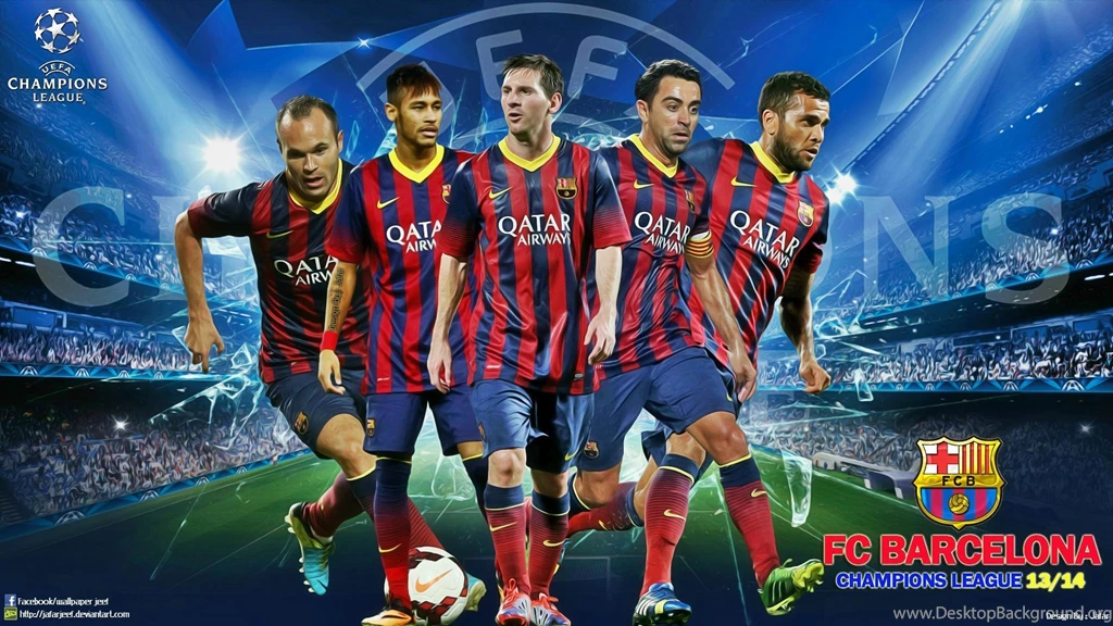 Fc Barcelona Champions League Wallpapers 2013 2014 (