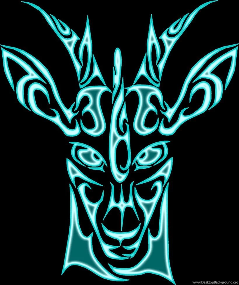 Neon Tribal Kirin By Harushimo On DeviantArt