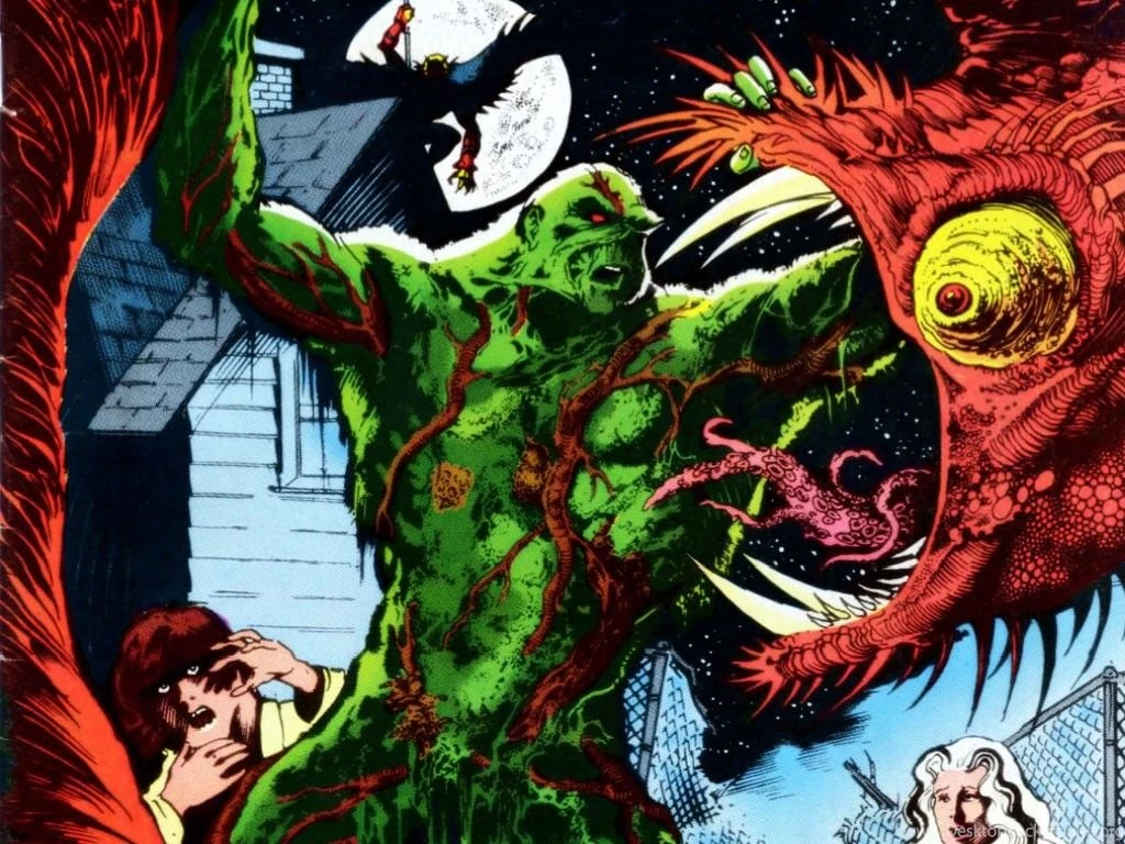 My Free Wallpapers Comics Wallpapers Swamp Thing Desktop Background