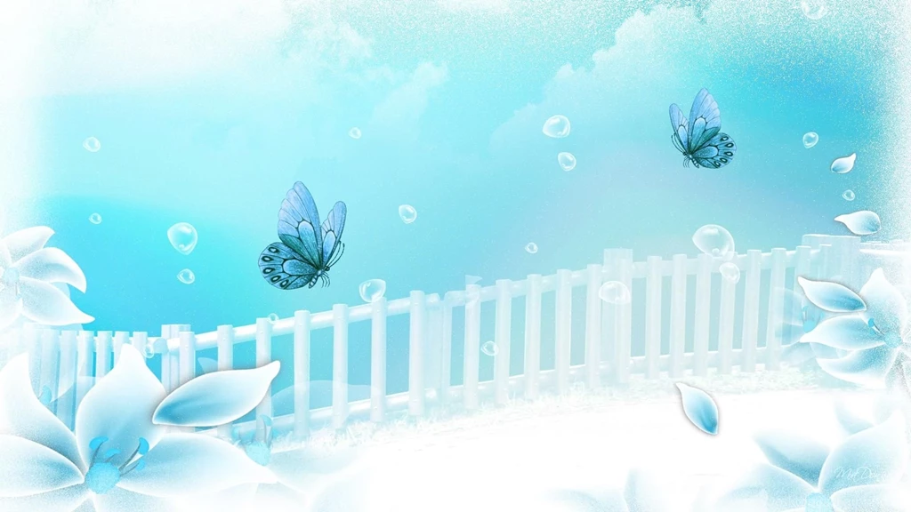 Aqua Flower Dreamer >> HD Wallpaper, Get It Now!