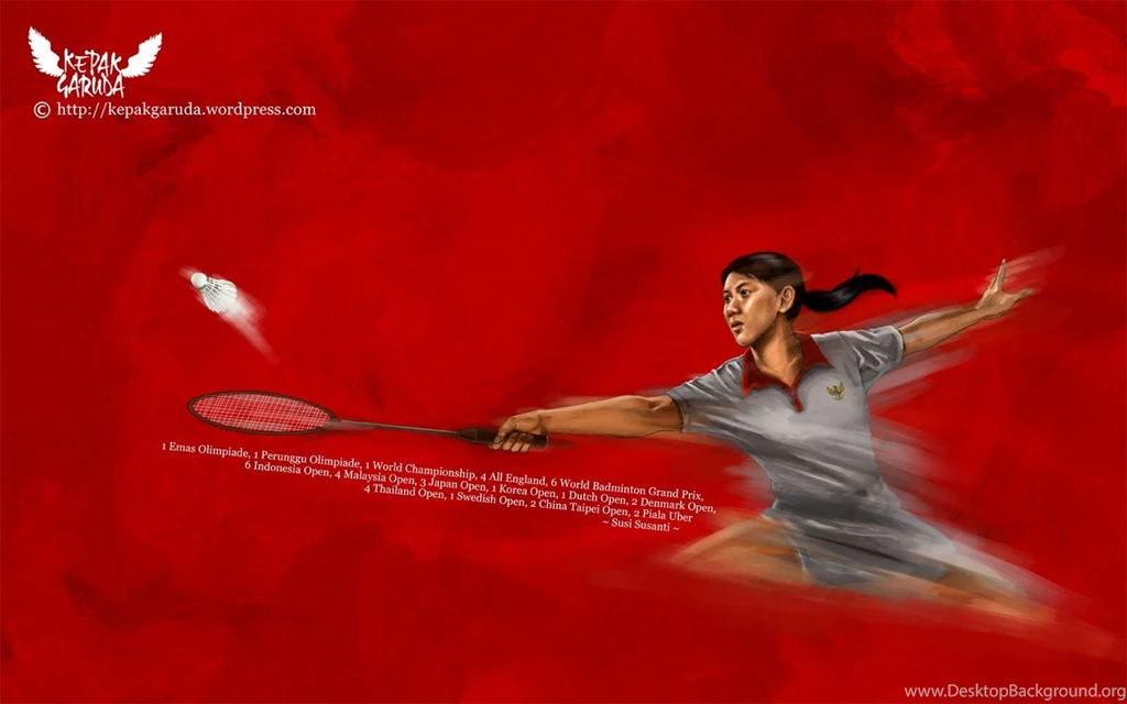 Susi Susanti : Wallpapers Badminton Female Legend From Indonesia ...
