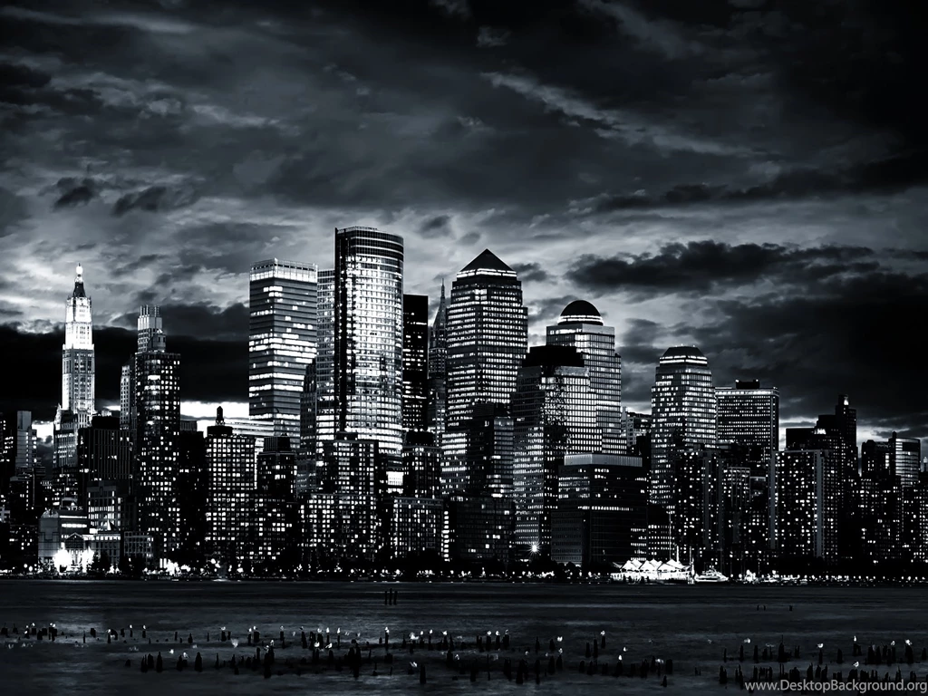 Black And White City By The Sea Wallpapers II, Some Days Reality ...