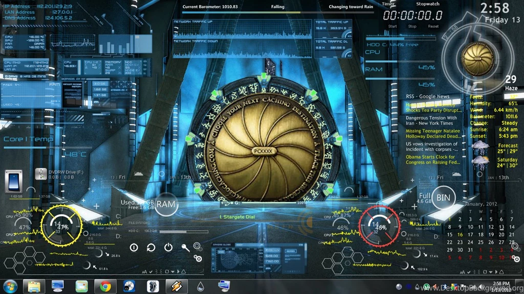 Animated Stargate Wallpapers By CGSA16C On DeviantArt