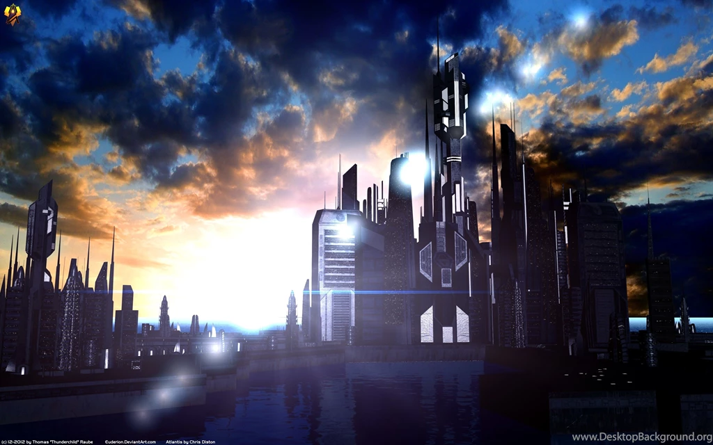 Atlantis Sunset Computer Wallpapers, Desktop Backgrounds ...