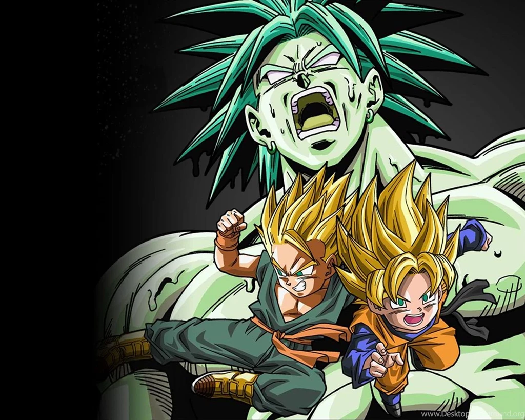 Pictures > Dragon Ball Z Goten And Trunks Vs Broly