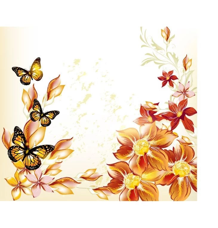 Very Beautiful Butterfly Vector Backgrounds