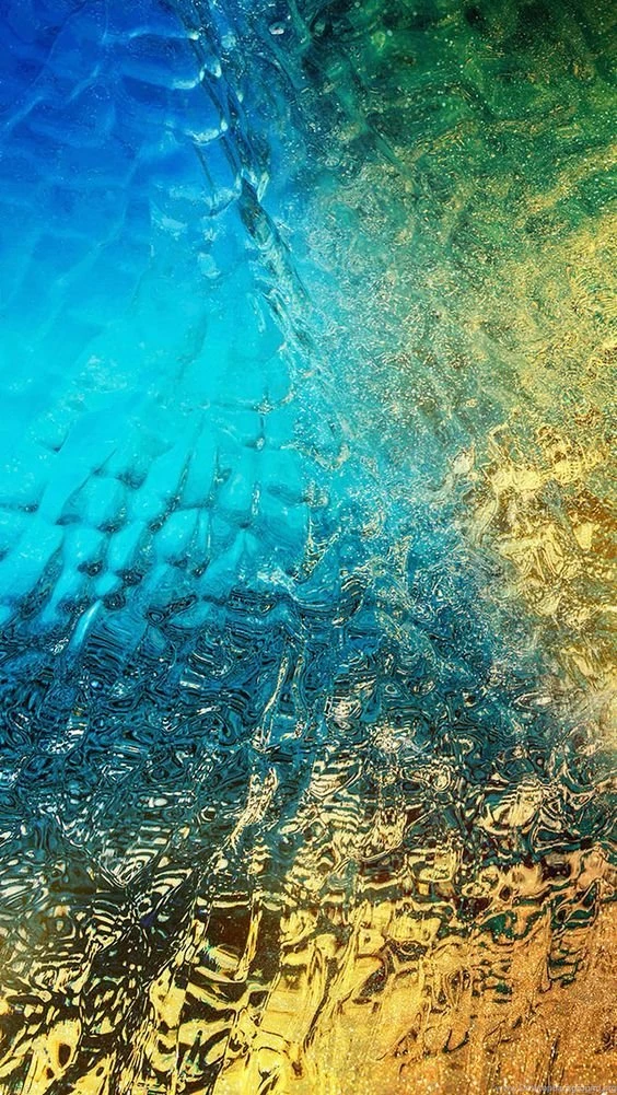 Wet Window Glass Art