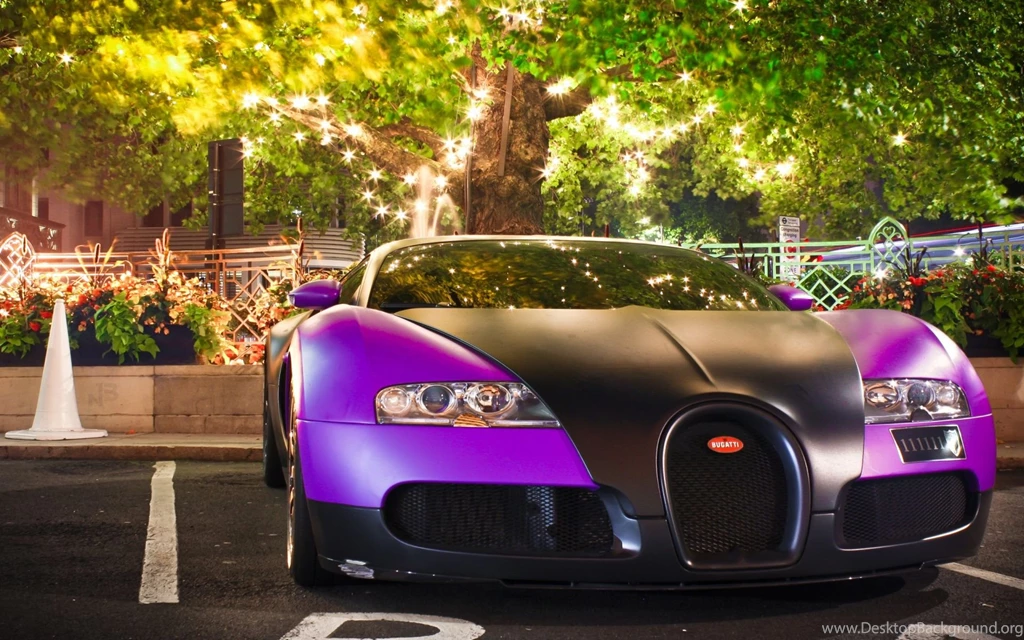 Purple Bugatti Veyron Wallpapers