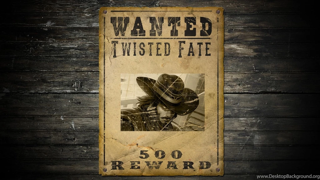Legends Parody: Wanted Twisted Fate Wallpapers [1920 X 1080]