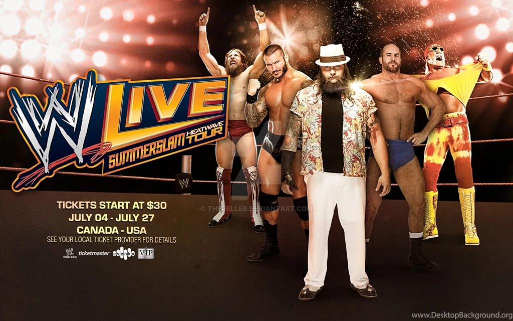 WWE Live SummerSlam Heatwave Tour Wallpapers By TheReller On DeviantArt