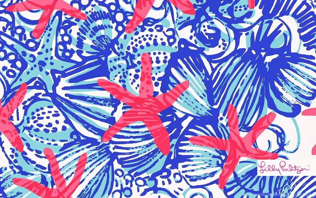 3000x1876px Lilly Pulitzer Pink Backgrounds
