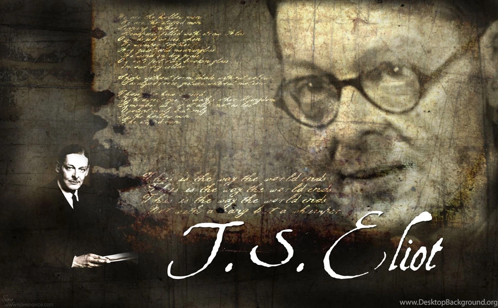 Nat'l Poetry Month Desktop Wallpaper: T.S. Eliot   Novel Novice