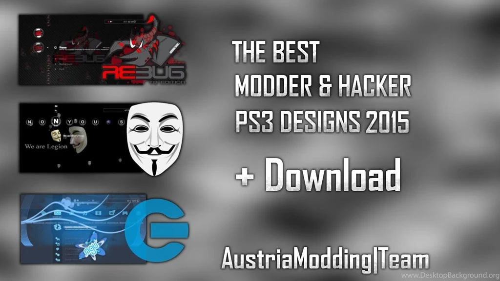 Ps3/Themes] The Best Modder/Hacker Ps3 Designs For CFW & OFW + ...