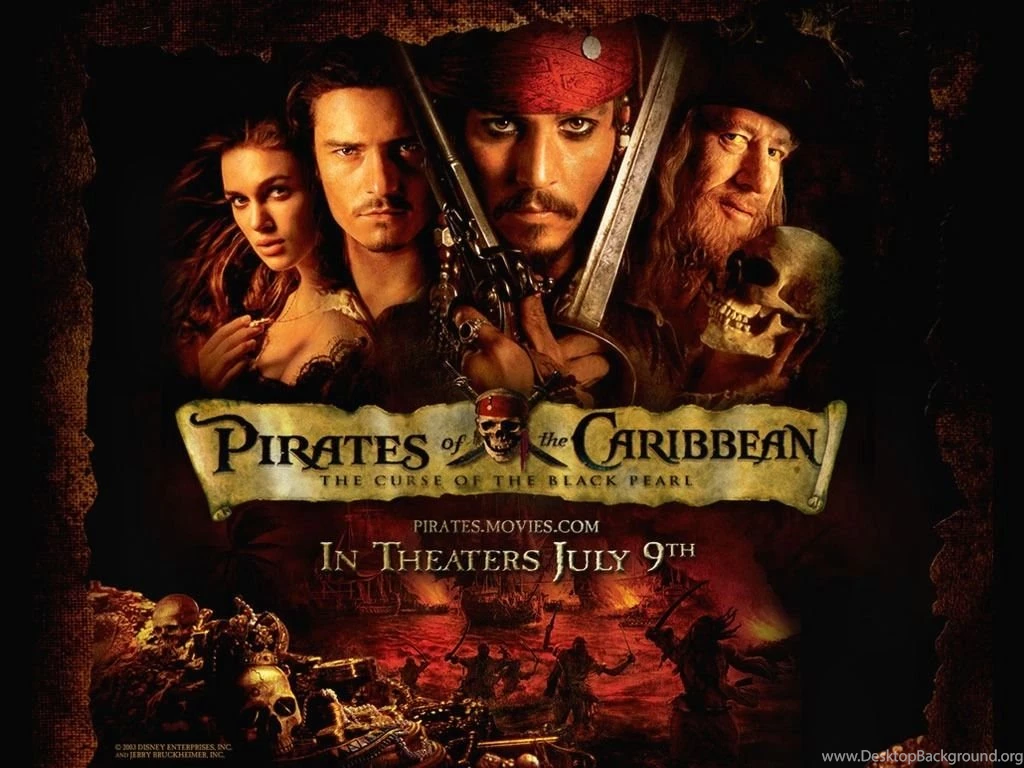 Pirates Of The Caribbean: The Curse Of The Black Pearl Wallpapers ...