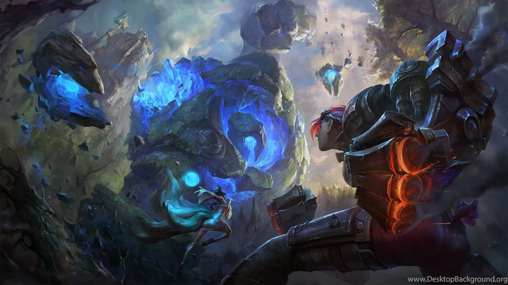 Ahri and vi vs golem league of legends girl fighting.jpg