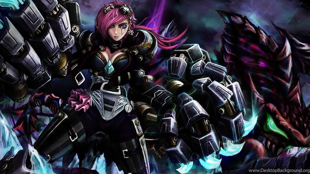 League Of Legends 電腦桌布, 桌面背景