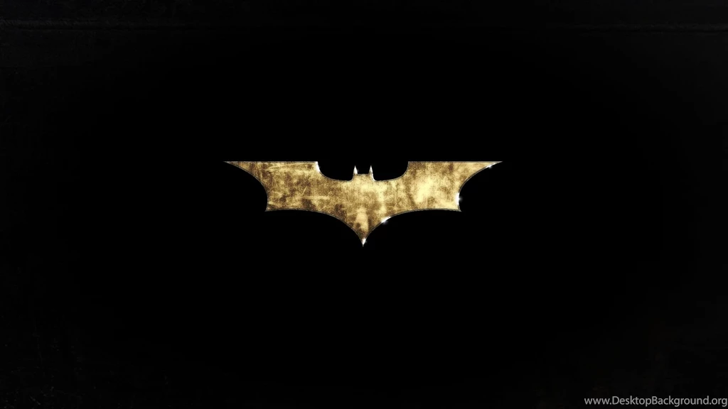 Golden Batman Logo Free Desktop Backgrounds And Wallpapers