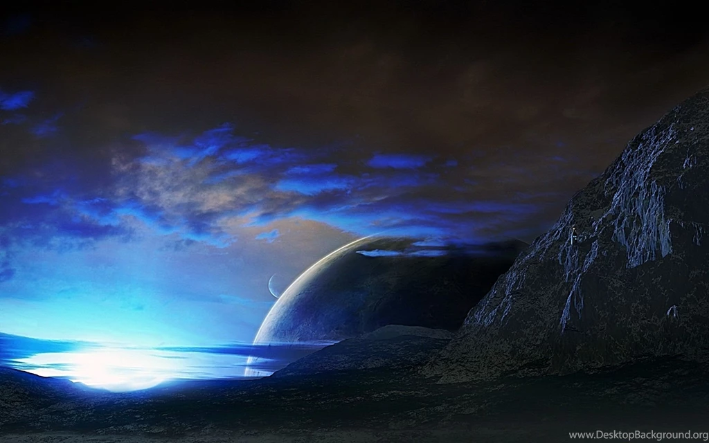33 Blue Sunset Fantasy Wallpapers Original 1920x1200 1253 ...
