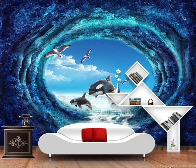Online Buy Wholesale Ocean Mural Wallpapers From China Ocean Mural ...
