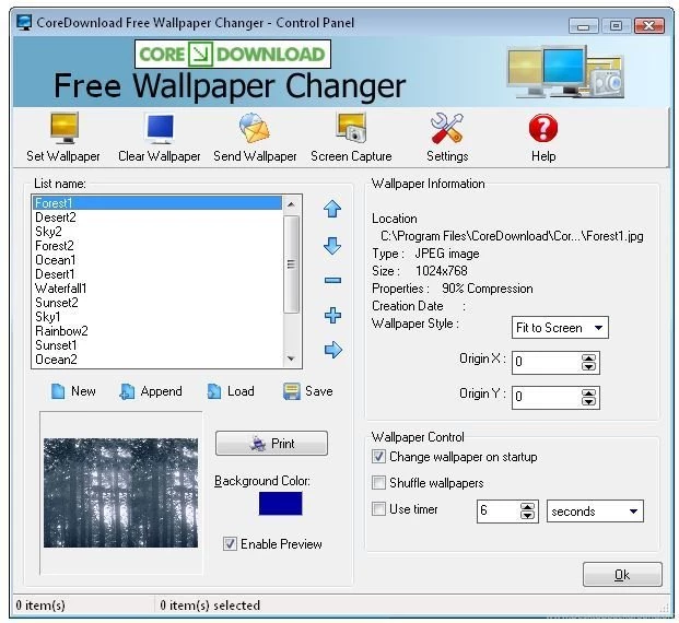 Free Wallpapers Changer   Download