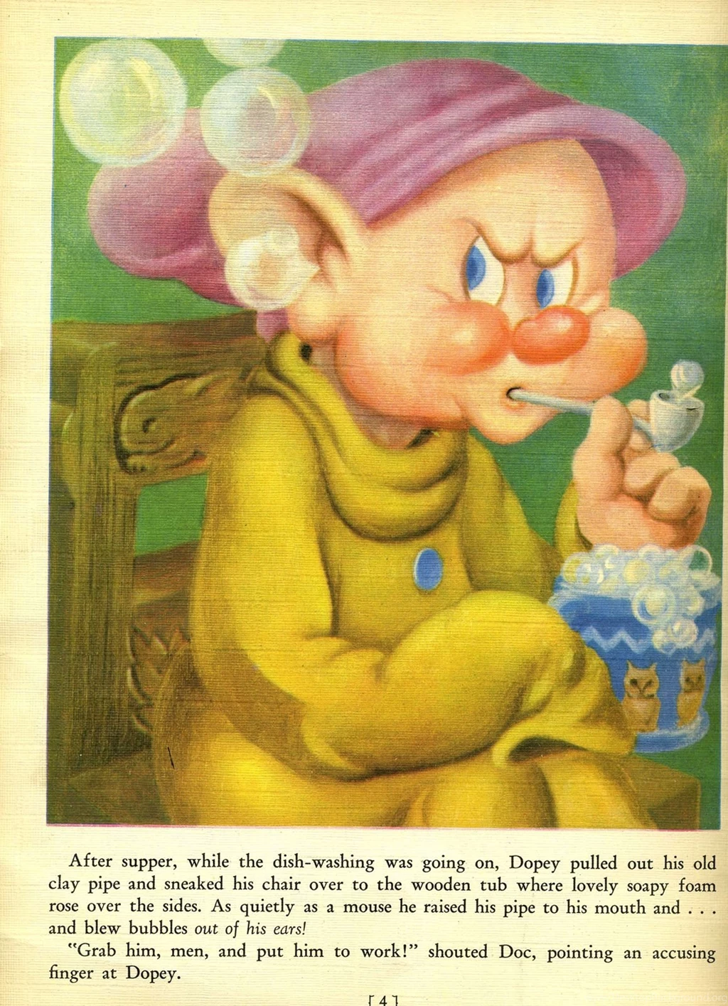 Filmic Light   Snow White Archive: 1938 Dopey Book