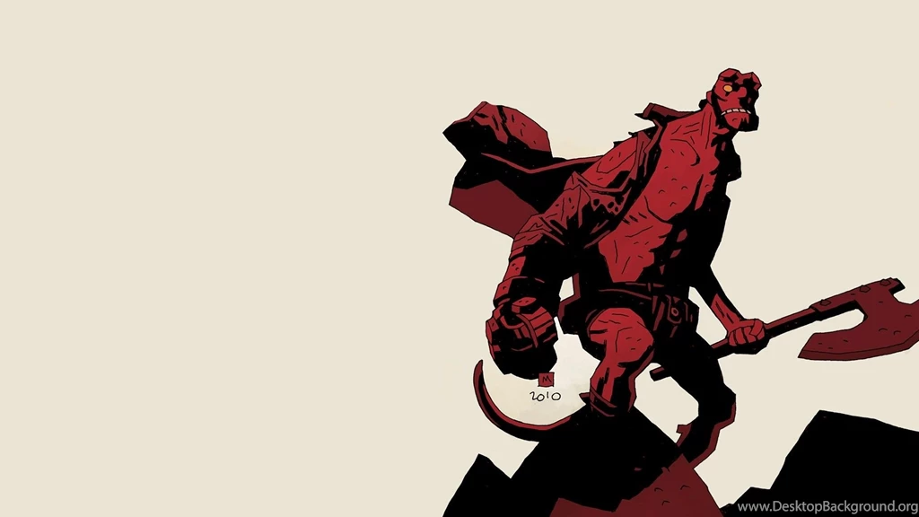 Comic Hellboy Home Theater Backdrops & Wallpapers