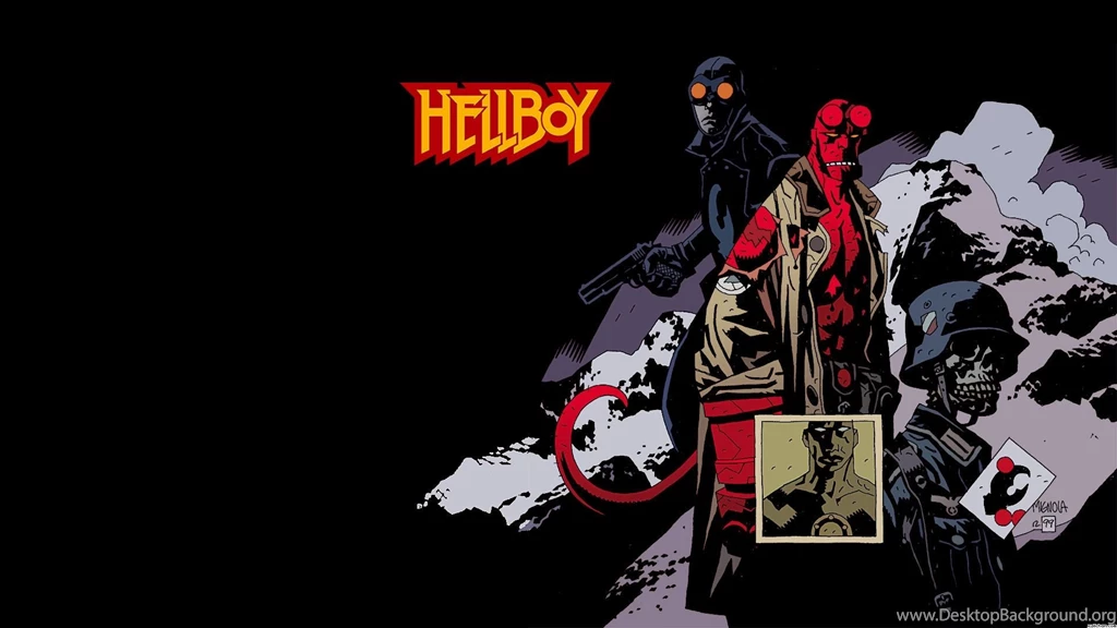 Wallpapers Hellboy Comic Book Helboy Wallchan With Resolution ...