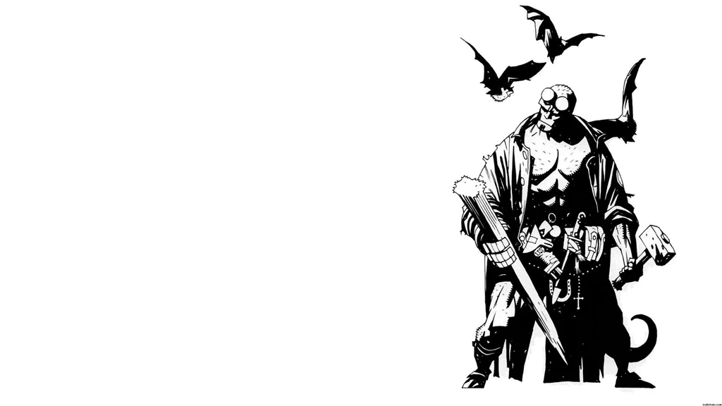 HELLBOY Action Fantasy Comics Superhero Demon Monster Sci fi Hell ...