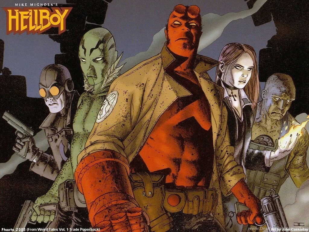 My Free Wallpapers Comics Wallpapers : Hellboy Characters