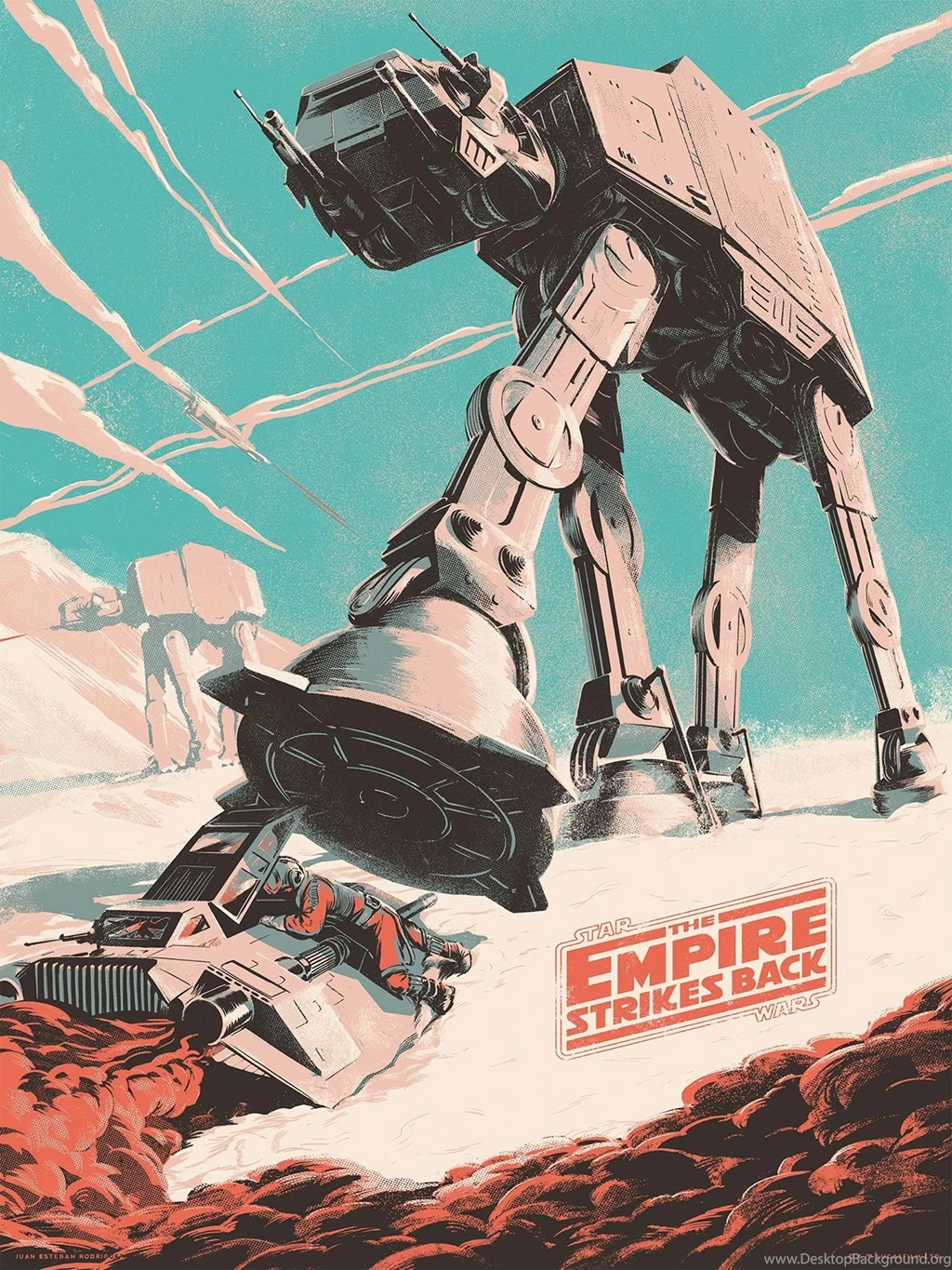 Poster] The Empire Strikes Back   Juan Esteban Rodriguez : StarWars