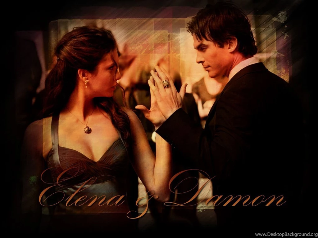 Vampire Diaries Wallpapers Damon And Elena Wallpapers Cave
